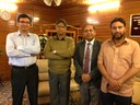 Prof.Talat Ahmad,Vice Chancellor, Kashmir University assured complete cooperation for Workshop on Police Reforms From People’s Perspective